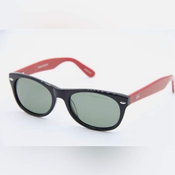 Vintage Versace 1969 Black and Red Sunglasses - Picture 2 of 3